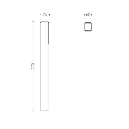 Philips - LED Zunanja svetilka 2xLED/4,5W/230V IP44