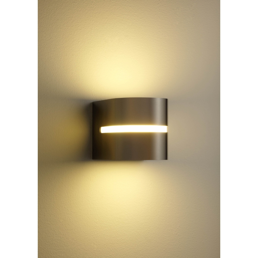 Philips 16928/47/16 - Zunanja stenska svetilka MYGARDEN HAZEL 1xE27/20W/230V