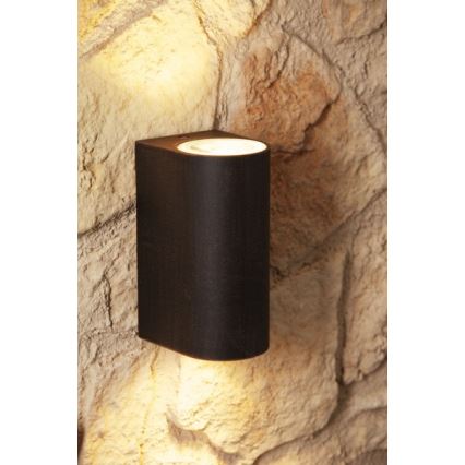 Philips 17102/86/16 - Zunanja stenska svetilka MYGARDEN NIGHTINGALE 2xGU10/35W