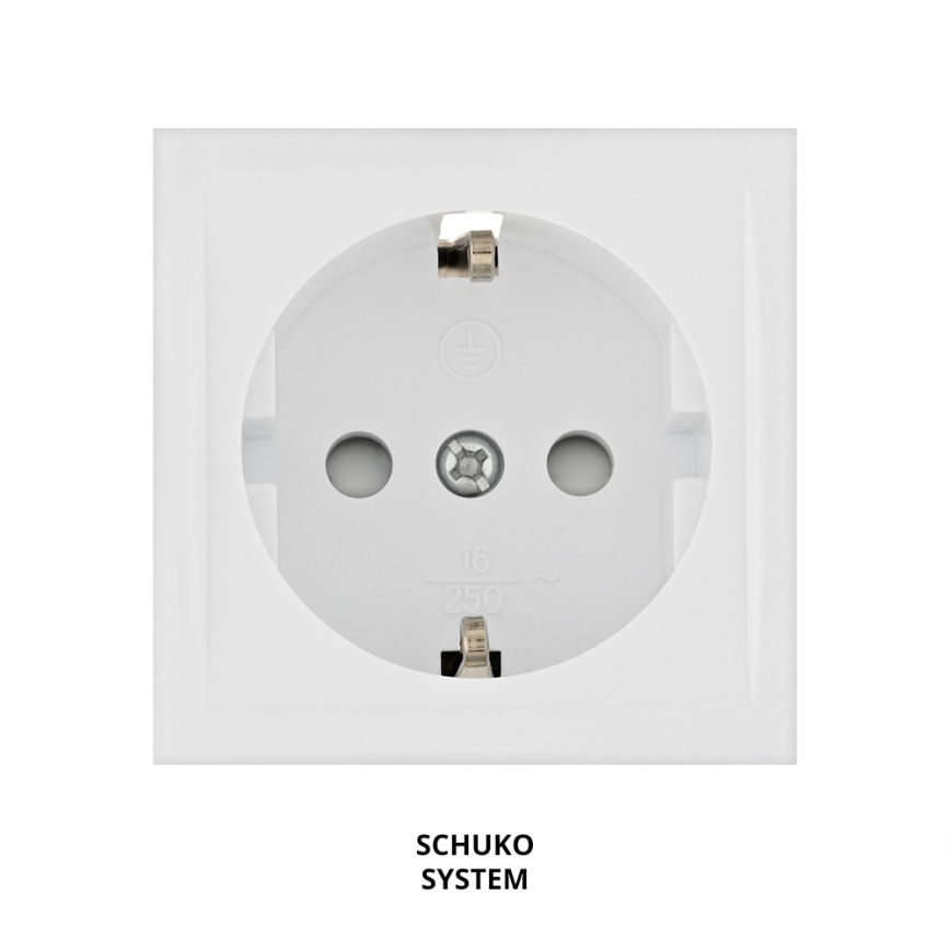 Philips 17108/47/16 - Zunanji stebriček z vtičnicami MYGARDEN ROCK 230V IP44 SCHUKO