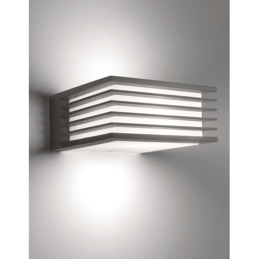 Philips 17182/93/16 - Zunanja stenska svetilka MYGARDEN SHADES 1xE27/15W/230V
