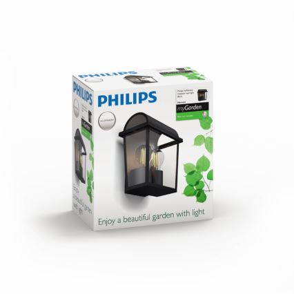 Philips - Zunanja stenska svetilka 2xE27/42W/230V IP44