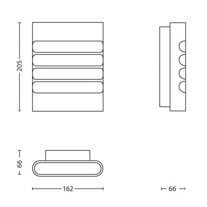 Philips - LED Zunanja svetilka LED/3W IP44