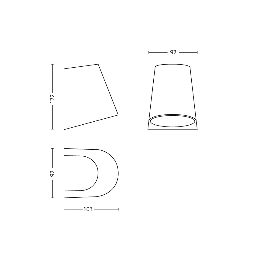 Philips - LED Zunanja razsvetljava 1xLED/3W/230V IP44