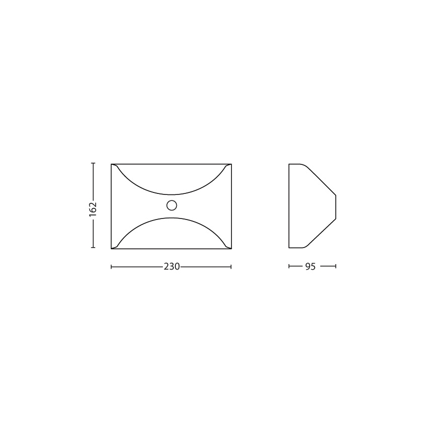 Philips 17299/47/16 - Zunanja senzorska svetilka MYGARDEN HERB 1xLED/6W/230V