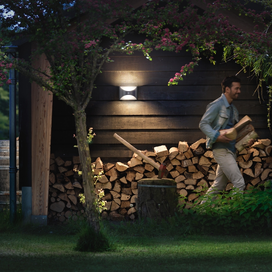 Philips 17299/47/16 - Zunanja senzorska svetilka MYGARDEN HERB 1xLED/6W/230V