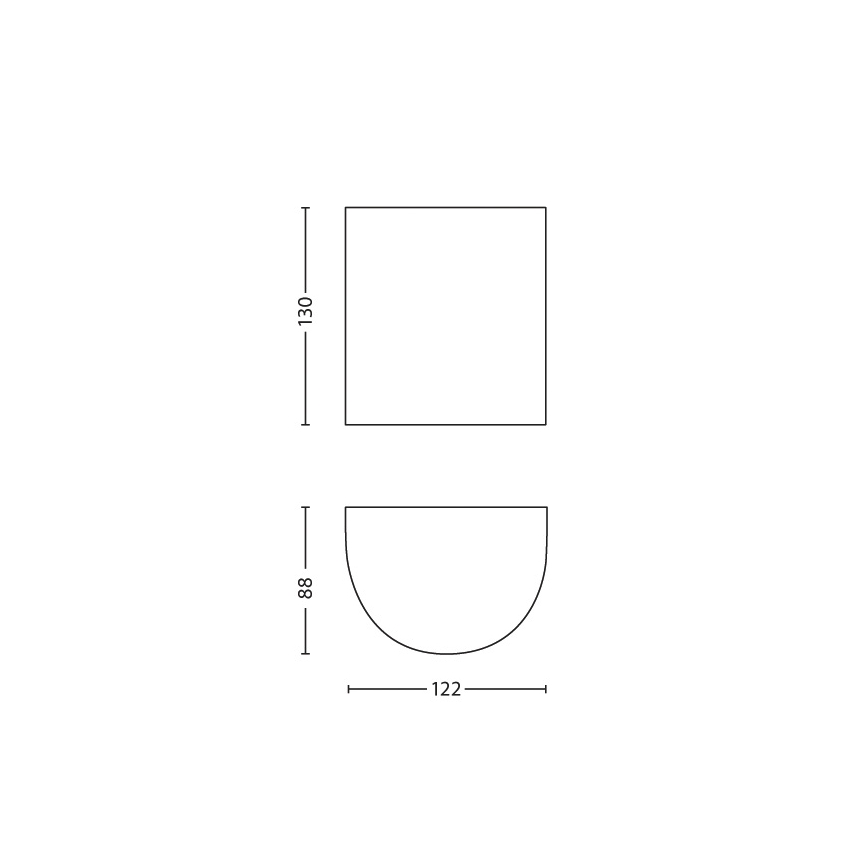 Philips - LED zunanja svetilka 1xLED/3W IP44