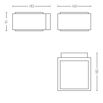 Philips - Zunanja svetilka 1xE27/42W/230V IP44