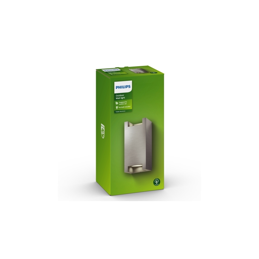 Philips - Zunanja stenska svetilka 2xGU10/5W IP44