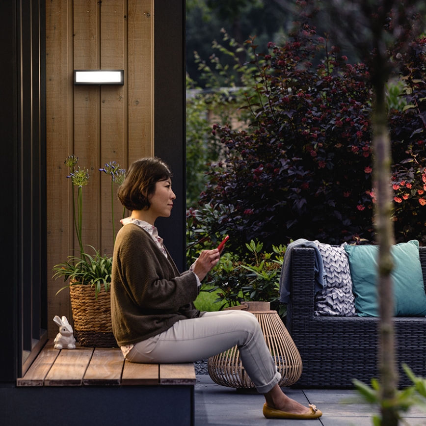 Philips 17354/93/P3 - LED Zunanja stenska svetilka LED/4,5W IP44