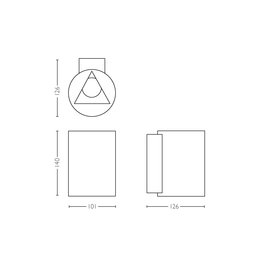 Philips - LED Zunanja stenska svetilka 2xLED/4,5W IP44