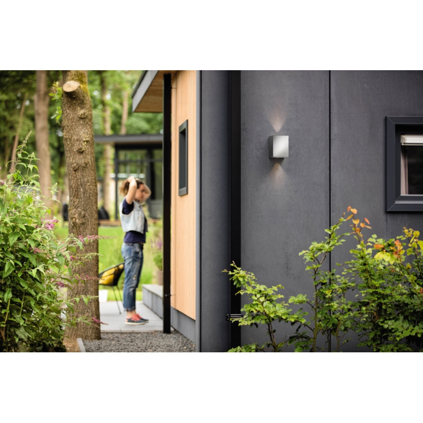 Philips 17358/47/P0 - LED zunanja stenska svetilka MYGARDEN CISTUS 2xLED/4,5W/230V IP44