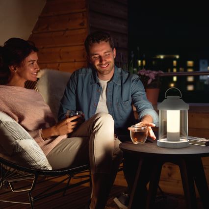 Philips 17360/31/P0 - LED Zatemnitvena prenosna vrtna svetilka ABELIA LED/3W IP44