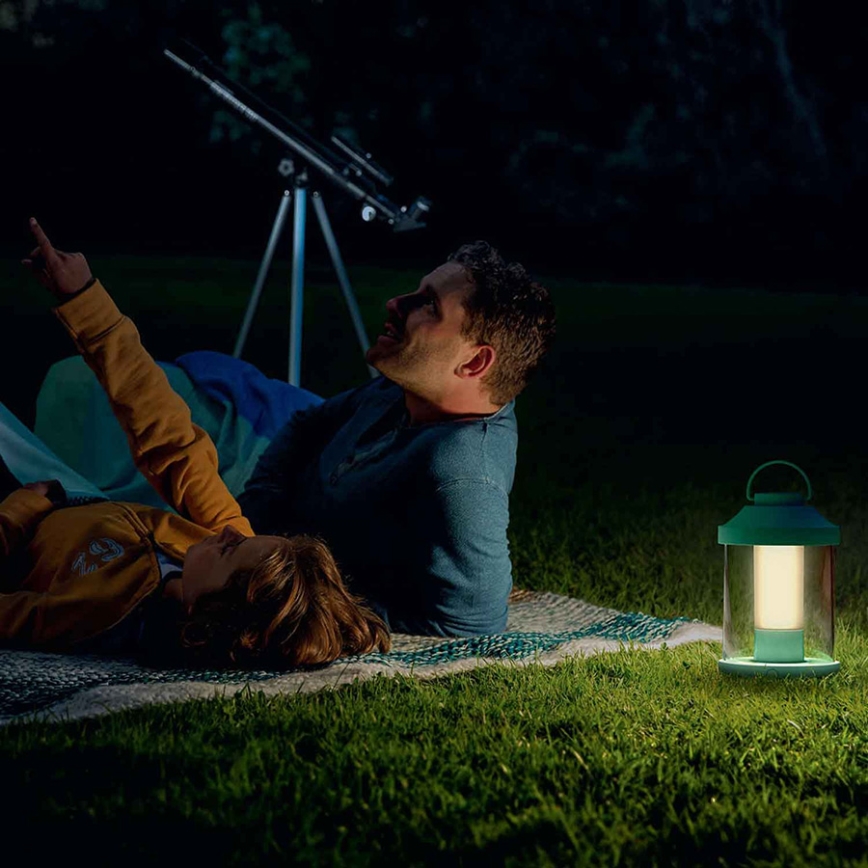 Philips 17360/33/P0 - LED Zatemnitvena prenosna vrtna svetilka ABELIA LED/3W/5V