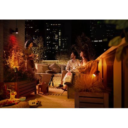 Philips 17414/30/P7 - KOMPLET 3x LED Reflektor HUE LILY 3xLED/8W/230V IP65