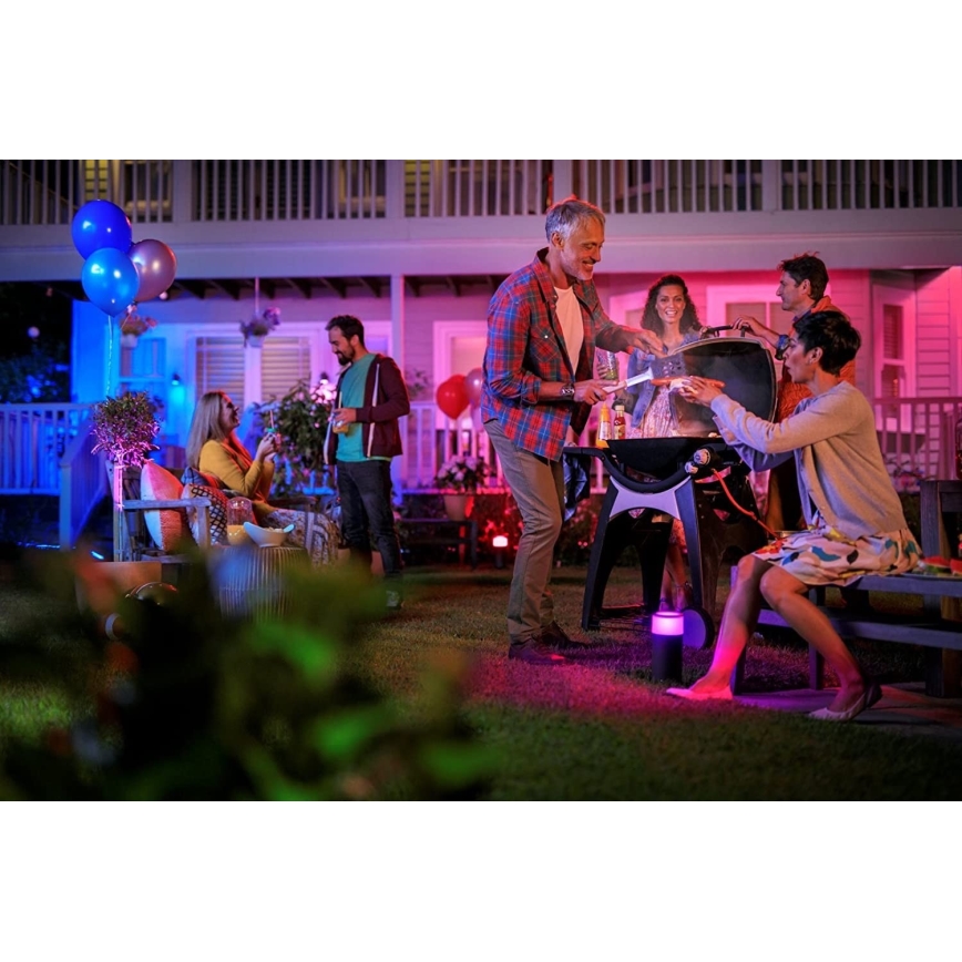 Philips - SET 3x LED Reflektor Hue LILY 3xLED/8W/230V IP65