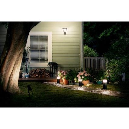 Philips 17420/30/P7 - LED RGB Zunanja svetilka HUE CALLA LED-RGB/8W/230V IP65