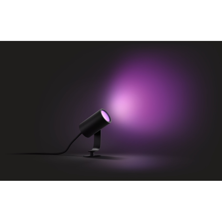 Philips 17428/30/P7 - LED RGB Zunanji reflektor HUE LILY LED/8W/230V IP65
