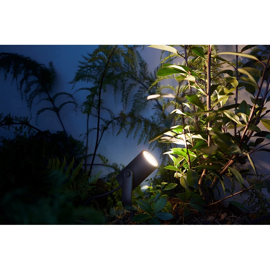 Philips 17428/30/P7 - LED RGB Zunanji reflektor HUE LILY LED/8W/230V IP65
