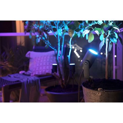 Philips - LED Zunanji reflektor Hue LILY LED/8W/230V IP65