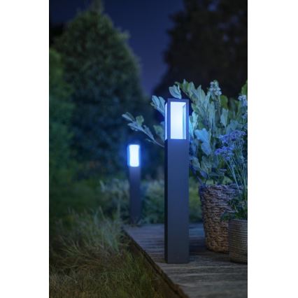 Philips 17432/30/P7 - LED RGB Zunanja svetilka HUE IMPRESS 2xLED/8W/230V IP44
