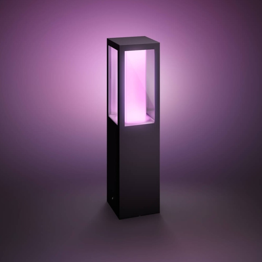 Philips 17434/30/P7 - LED RGB Zunanja svetilka HUE IMPRESS 2xLED/8W/230V IP44