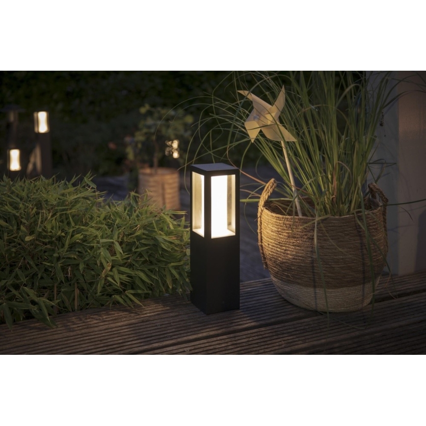 Philips 17434/30/P7 - LED RGB Zunanja svetilka HUE IMPRESS 2xLED/8W/230V IP44