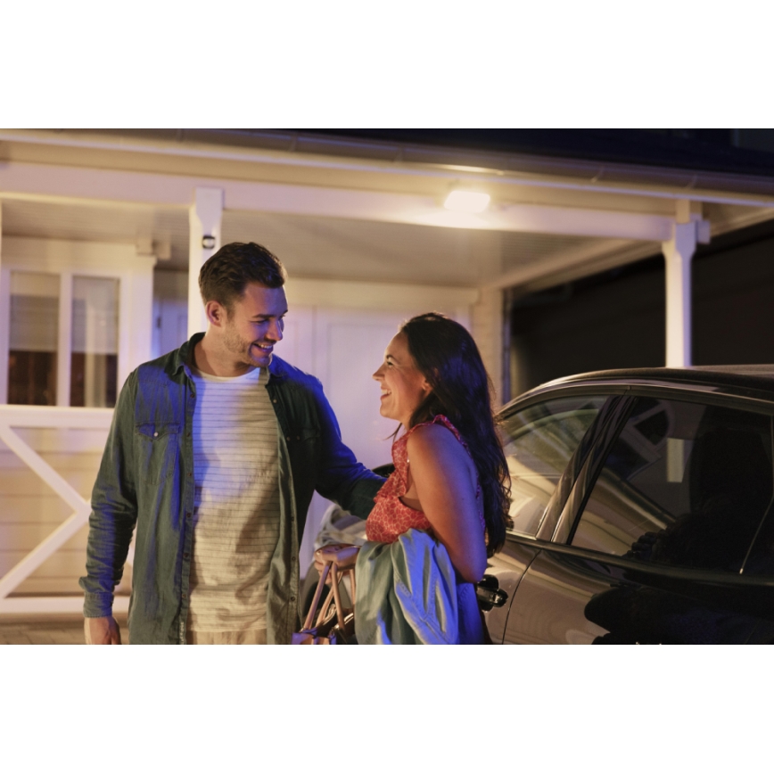 Philips 17436/30/P7 - LED Zunanji reflektor HUE WARM WHITE 2xLED/15W/230V IP44