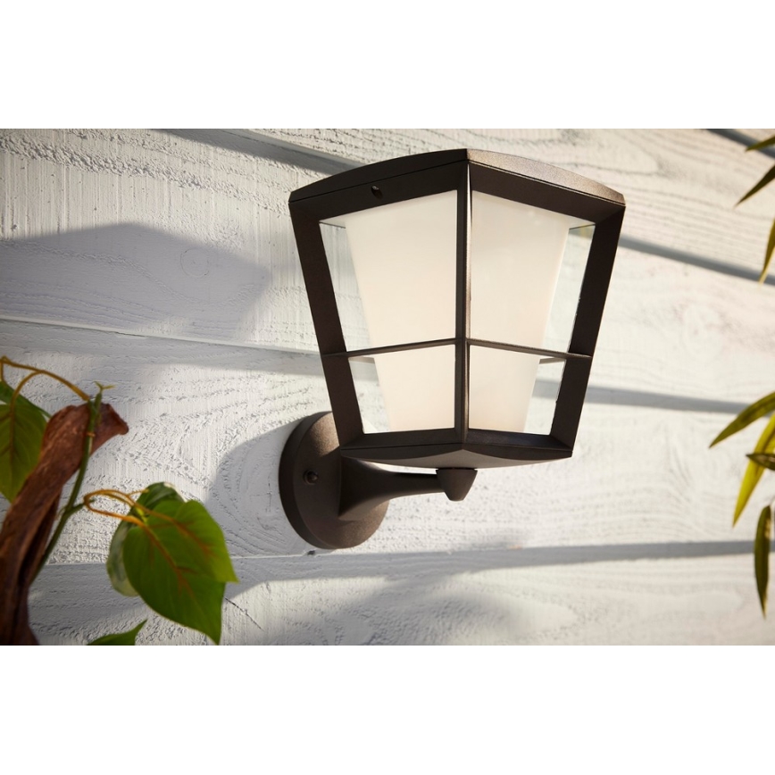 Philips - LED RGBW Zatemnitvena zunanja stenska svetilka Hue ECONIC LED/15W/230V IP44