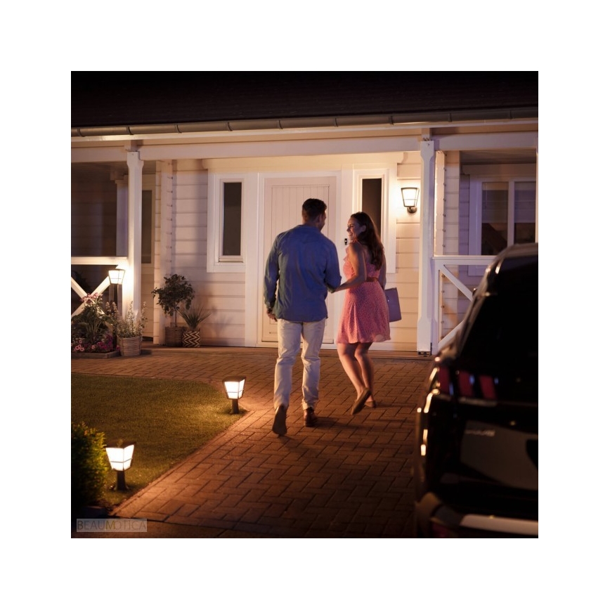Philips - LED RGBW Zatemnitvena zunanja stenska svetilka Hue ECONIC LED/15W/230V IP44