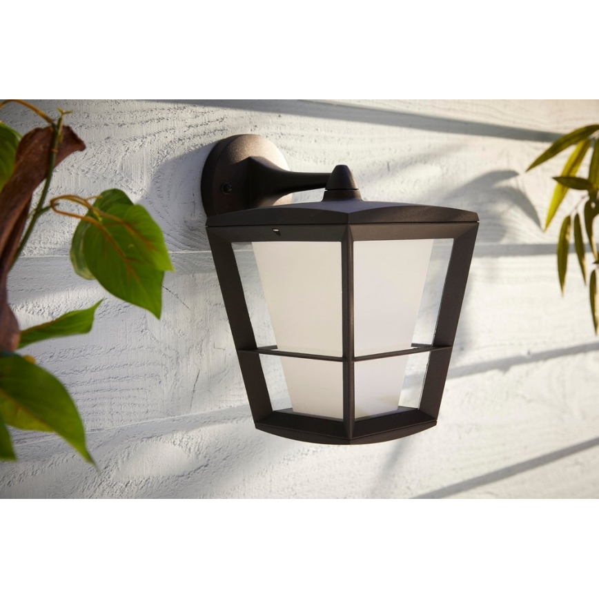 Philips - LED RGBW Zatemnitvena zunanja stenska svetilka Hue ECONIC LED/15W/230V 2000-6500K IP44