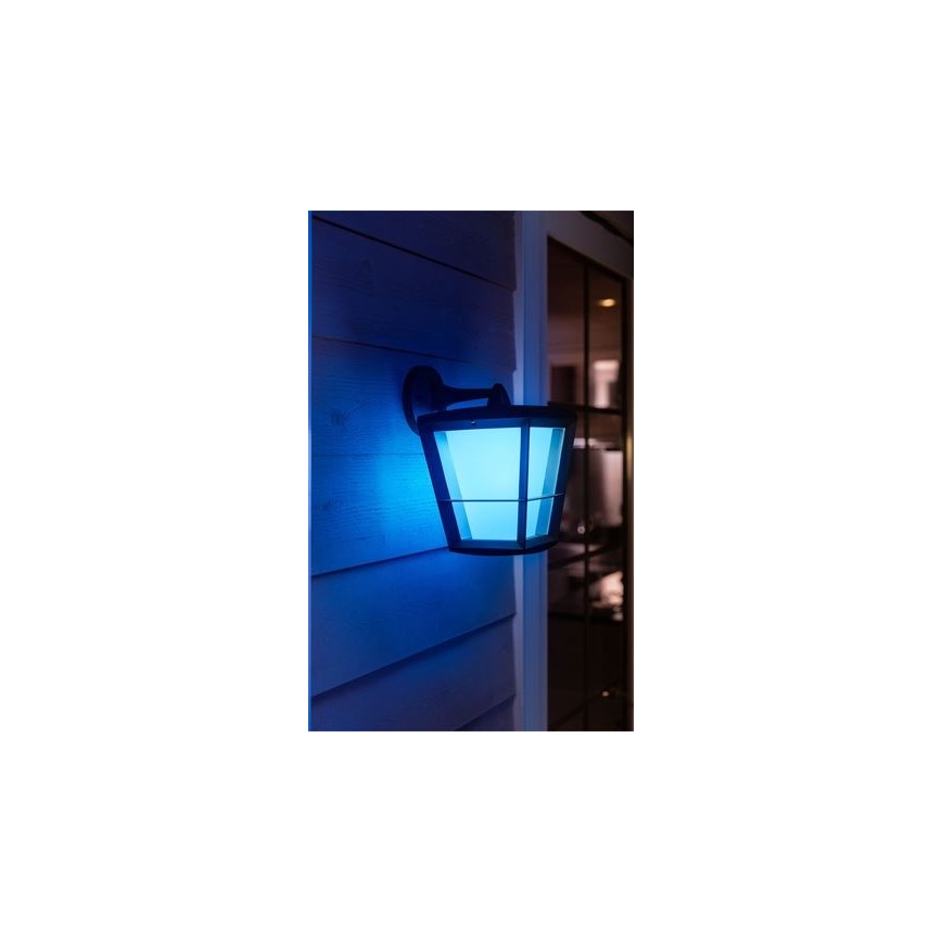 Philips - LED RGBW Zatemnitvena zunanja stenska svetilka Hue ECONIC LED/15W/230V 2000-6500K IP44