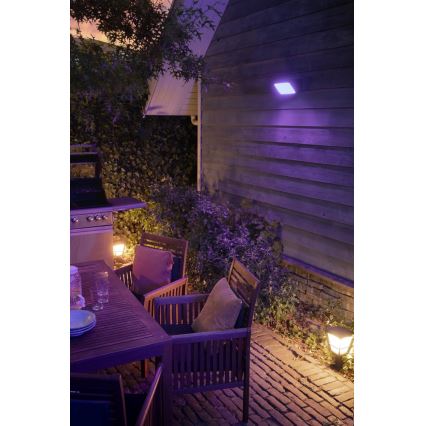Philips 17441/30/P7 - LED RGB Zunanja svetilka HUE ECONIC LED/15W/230V IP44