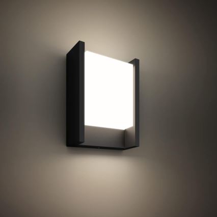 Philips 17446/30/P7 - LED Zunanja stenska svetilka HUE WHITE FUZO LED/15W/230V IP44
