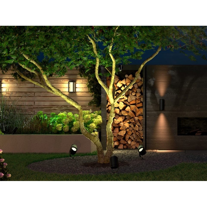 Philips - LED RGB Zatemnitvena zunanja svetilka Hue LILY LED/15W/230V IP65