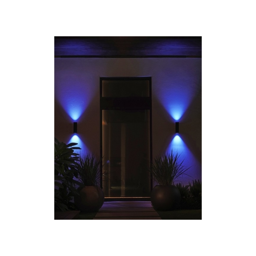 Philips - LED RGB Zunanja svetilka Hue APPEAR 2xLED/8W/230V IP44