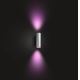 Philips - LED RGBW Zatemnitvena zunanja stenska svetilka Hue APPEAR 2xLED/8W/230V IP44