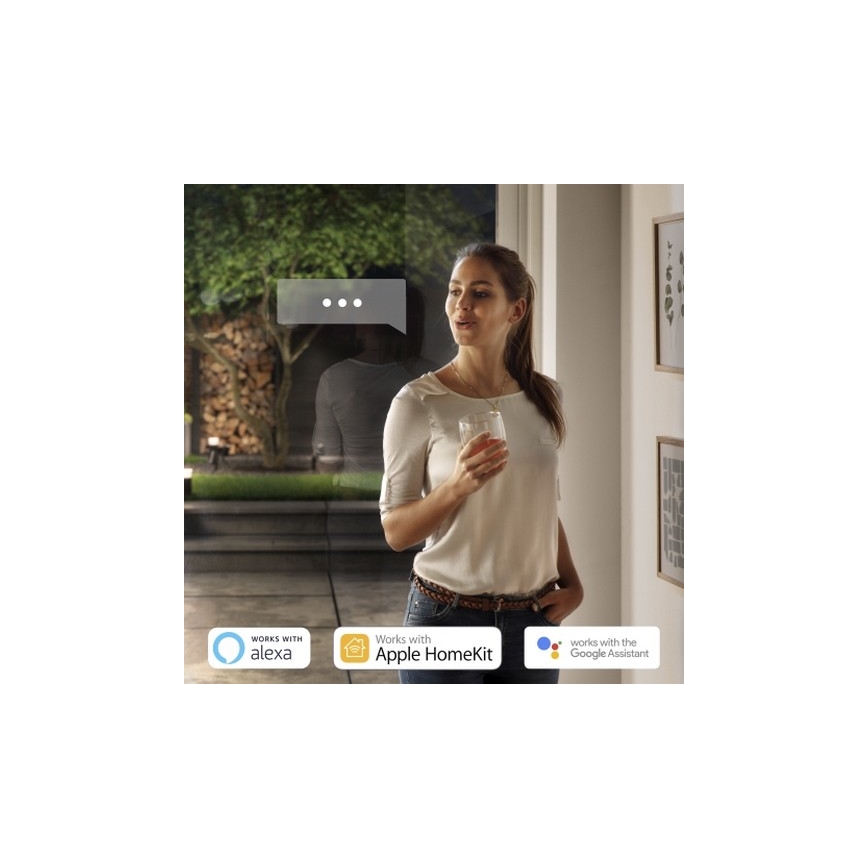 Philips - LED RGBW Zatemnitvena zunanja stenska svetilka Hue RESONATE 2xLED/8W/230V 2000-6500K IP44
