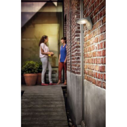 Philips 17808/87/16 - LED Solarna svetilka s senzorjem MYGARDEN DUSK 1xLED/1W/3,7V 2200 mAh IP44