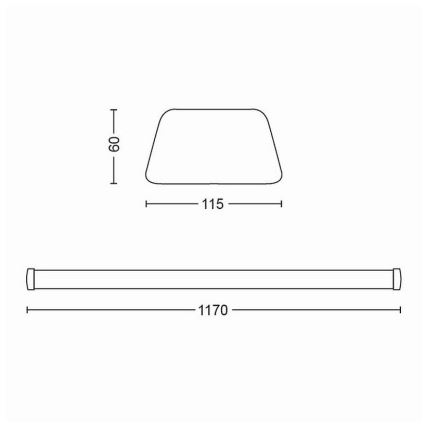 Philips - LED Podelementna svetilka LED/50W/230V 4000K