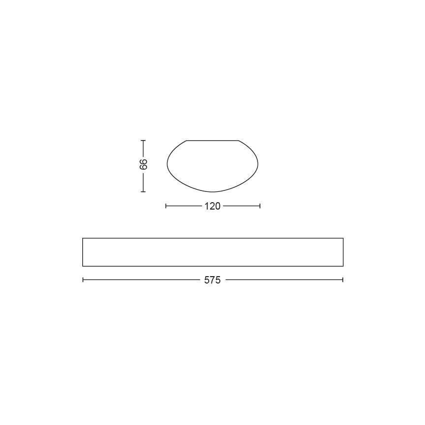 Philips 31248/31/P0 - LED Tehnična svetilka AQUALINE LED/24W/230V IP65