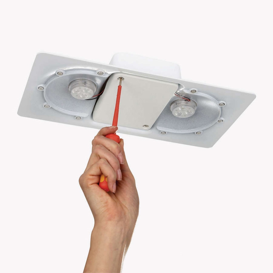 Philips 31605/11/16 - LED Stropna svetilka INSTYLE MAGNA 2xLED/7,5W/230V