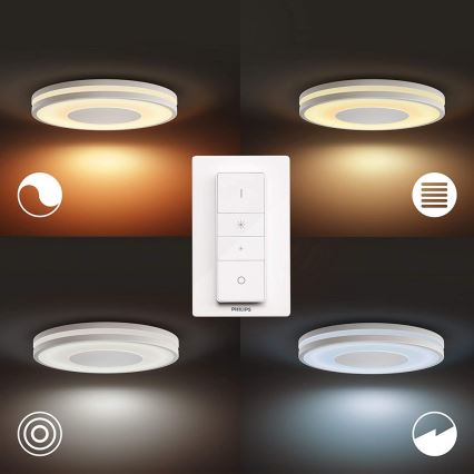 Philips - LED Zatemnitvena svetilka Hue BEING LED/27W/230V + Daljinski upravljalnik