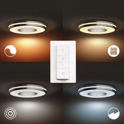 Philips - LED Zatemnitvena svetilka Hue BEING LED/27W/230V + Daljinski upravljalnik