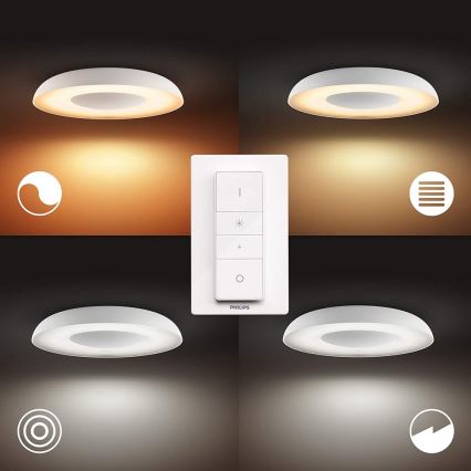 Philips - LED Zatemnitvena svetilka Hue STILL LED/27W/230V + Daljinski upravljalnik