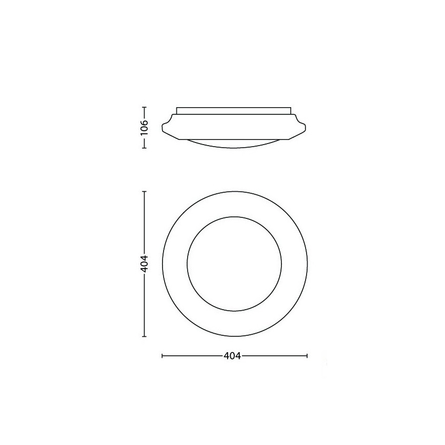 Philips - LED Stropna svetilka LED/22W/230V 4000K