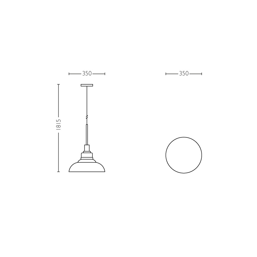 Philips 36158/60/PN - Lestenec MYLIVING HASTINGS 1xE27/60W/230V
