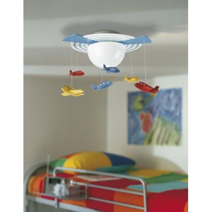 Philips 40153/55/16 - Otroška stropna svetilka MYKIDSROOM AVIGO E27/15W/230V