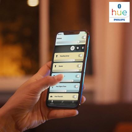 Philips - LED Zatemnitvena svetilka Hue WELLNESS 1xE27/8,5W/230V + Daljinski upravljalnik