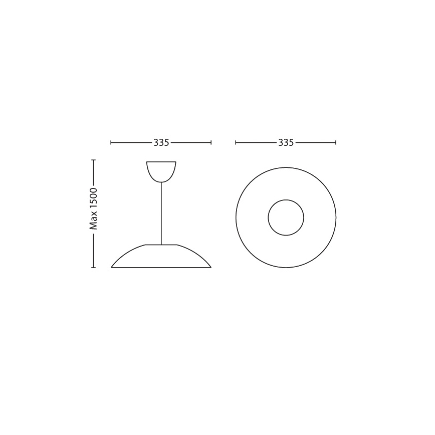 Philips 40893/67/16 - LED lestenec MYLIVING LARGO 1xLED/4,5W/230V